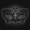 Carta Alta Heart Design Venetian Female Filigree Mask