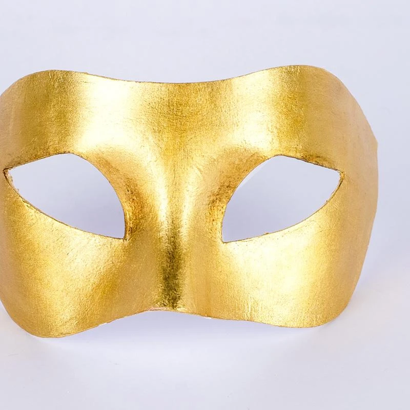 Carta Alta Piana Venetian Masquerade Mask Gold Handmade Italian Eye-mask 5 Carta Alta Piana Venetian Masquerade Mask Gold Handmade Italian Eye-mask