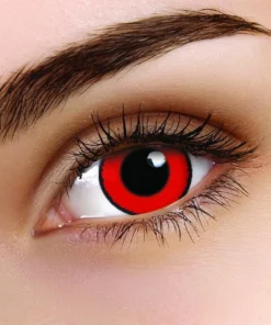 ColourVue Voldermort Red Coloured Contact Lenses