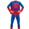 Smiffy's Wally Man Super Hero Jumpsuit Costume