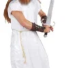 Tomfoolery White Tunic Toga