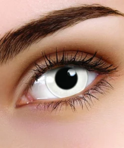 ColourVue Buy Costumes White Out Coloured Contact Lenses