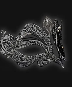 Carta Alta Womens Beethoven Women's Venetian Masquerade Filigree Mask