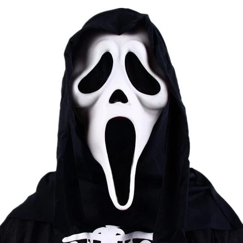 Carnival Products Scream Ghostface Overhead Latex Mask With Hood 3 Carnival Products Scream Ghostface Overhead Latex Mask With Hood