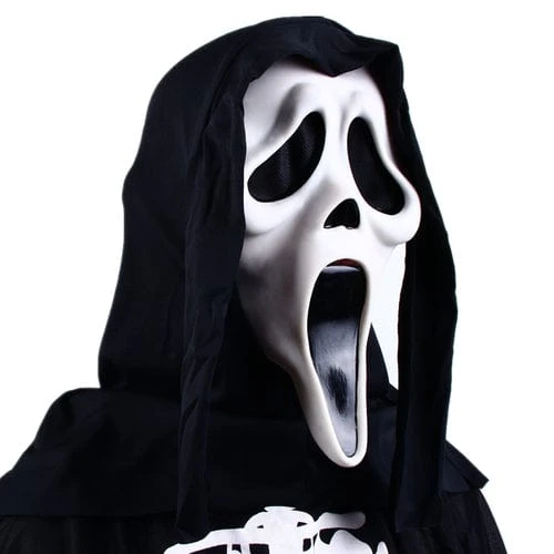 Carnival Products Scream Ghostface Overhead Latex Mask With Hood 4 Carnival Products Scream Ghostface Overhead Latex Mask With Hood