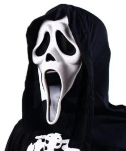 Carnival Products Scream Ghostface Overhead Latex Mask With Hood 7 Carnival Products Scream Ghostface Overhead Latex Mask With Hood
