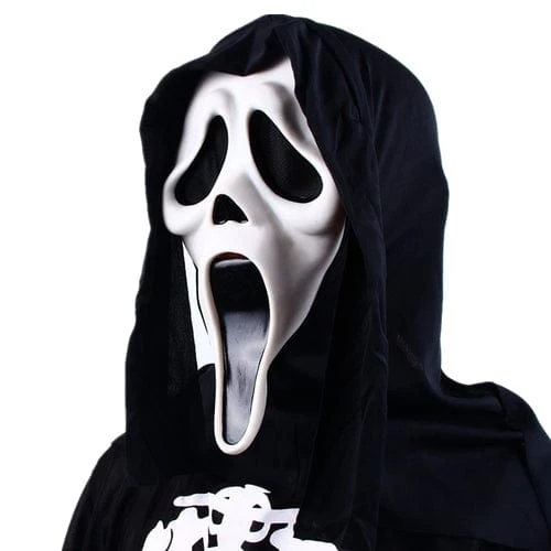 Carnival Products Scream Ghostface Overhead Latex Mask With Hood 5 Carnival Products Scream Ghostface Overhead Latex Mask With Hood