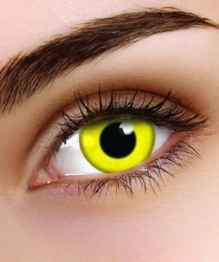 ColourVue Yellow Coloured Contact Lenses 7 ColourVue Yellow Coloured Contact Lenses