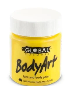 Global Colours Yellow Body And Face Paint Buy Costumes