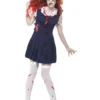 Smiffy's Zombie College Student Halloween Costume Womens