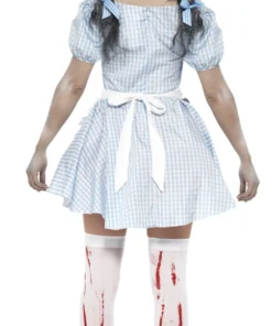 Smiffy's Zombie Countrygirl Halloween Dorothy Costume