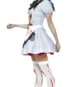 Smiffy's Zombie Countrygirl Halloween Dorothy Costume