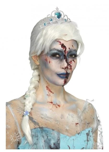 Smiffy's Zombie Froze To Death Princess Halloween Wig 3 Smiffy's Zombie Froze To Death Princess Halloween Wig
