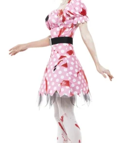 Smiffy's Zombie Rodent Halloween Mouse Women's Costume