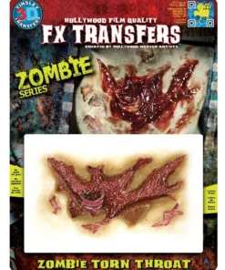 Tinsley Transfers Buy Costumes Zombie Torn Throat Scar Halloween Horror Makeup 3D FX Transfers 7 Tinsley Transfers Buy Costumes Zombie Torn Throat Scar Halloween Horror Makeup 3D FX Transfers