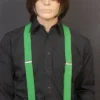 Tomfoolery Braces Green Suspenders