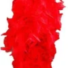 Sweidas Womens Feather Boa Deluxe Plush Red