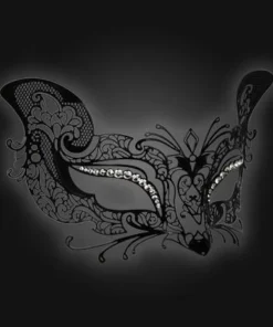 Carta Alta Cat Filigree Micio Mask Venetian Women Masquerade Masks Womens