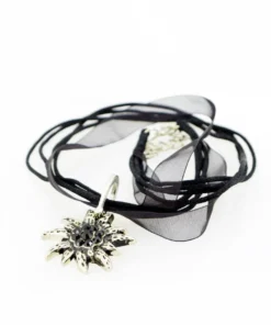 Disguises Edelweiss Oktoberfest Necklace Bavarian Dirndle Costume Jewelry