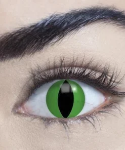 Interalia Womens Alien Green Contacts 1 Day Use