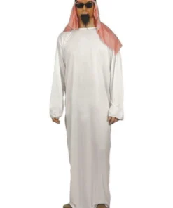 Smiffy's Arab Mens Fancy Dress Costume Arabian Nights Shiek Outfit