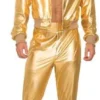 Tomfoolery Disco Singer Gold Mens Outfit