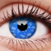 ColourVue Buy Costumes Blue Leopard Contact Lenses