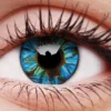 ColourVue Blue Streak 1 YEAR Contact Lenses Buy Costumes
