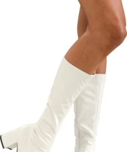 Rubie's Go Go Boots White 60s 70s Women's Boots Womens