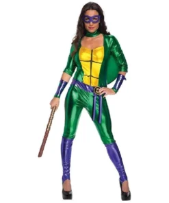 Rubies Donatello TMNT Women's Jumpsuit Adult Costume