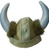 Sweidas Halloween Plush Viking Helmet Costume Hat