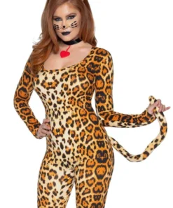 Leg Avenue Hire Costumes Cougar Women's Hire Costume