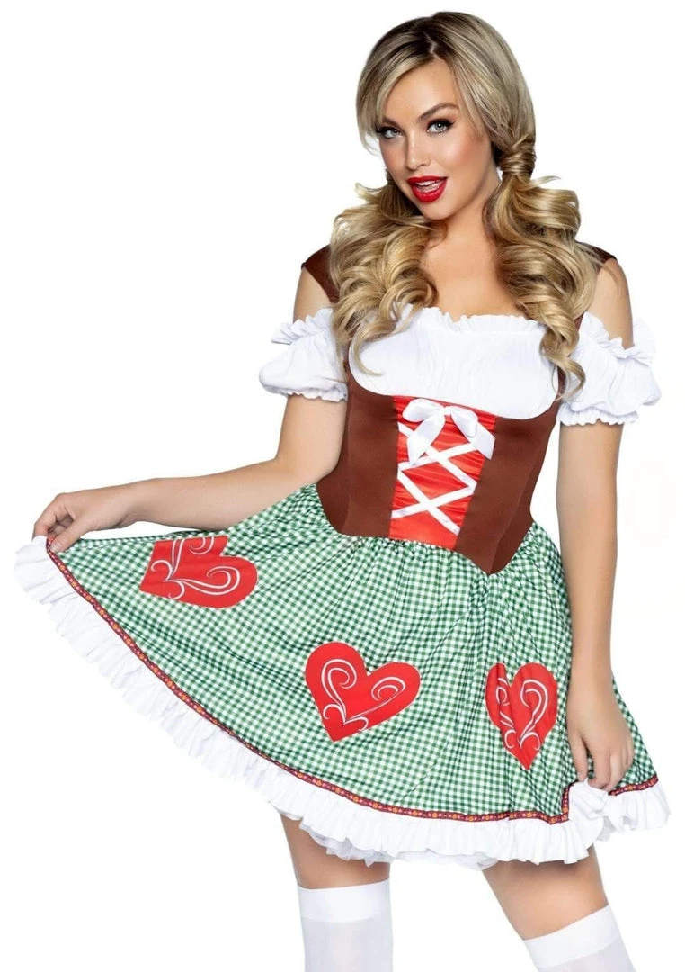 Leg Avenue Bavarian Cutie Oktoberfest Costume 3 Leg Avenue Bavarian Cutie Oktoberfest Costume