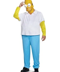 Disguise Mens Homer Simpson Deluxe Adult Costume