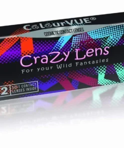ColourVue Solar Blue Coloured Contact Lenses Buy Costumes