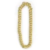 Tomfoolery Mens Pimp Necklace Chunky Gold Chain