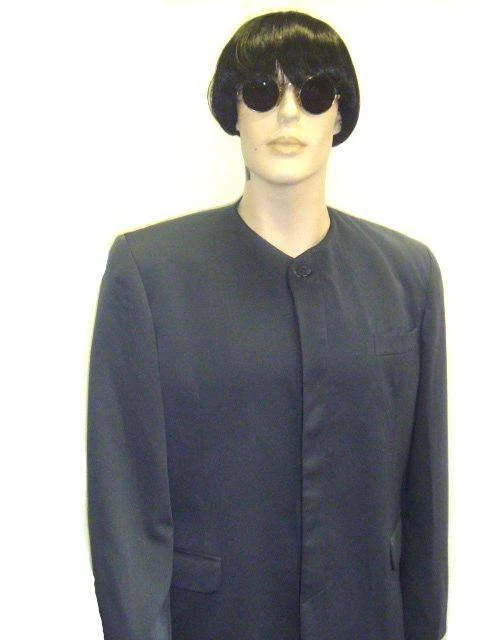 Disguises Pop Star 60's Collarless Suit Mens Hire Costume 3 Disguises Pop Star 60's Collarless Suit Mens Hire Costume