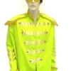 Disguises Mens Stg. P Yellow 60's Pop Star Men's Hire Costume