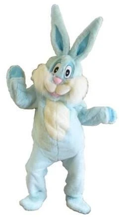 Disguises Bunny Blue Adult Mascot Hire Costume