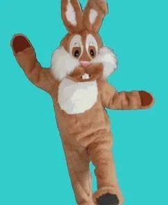 Disguises Womens Bunny Brown Adult Mascot Hire Costume
