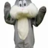Disguises Bunny Grey Adult Mascot Hire Costume 2 Disguises Bunny Grey Adult Mascot Hire Costume