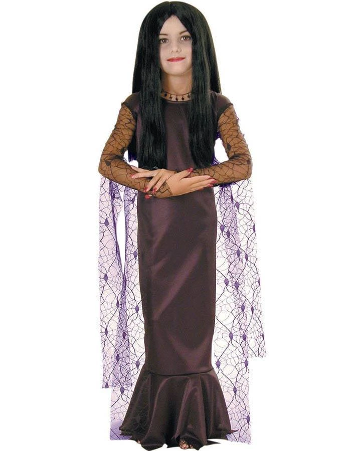 Rubie's Morticia Addams Family Girls Costume 3 Rubie's Morticia Addams Family Girls Costume