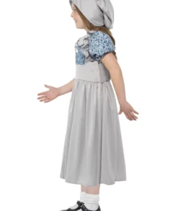 Smiffy's Historical Victorian School Girl Costume Book Week Outfit