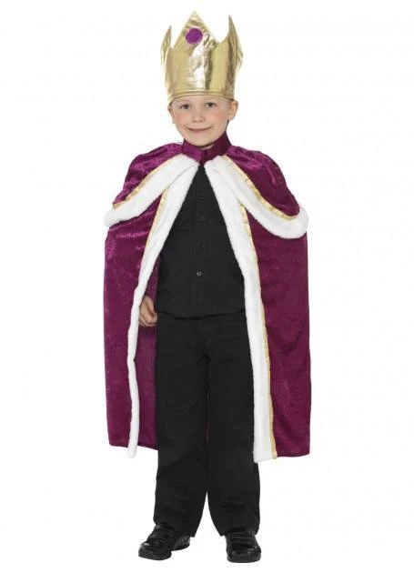 Smiffy's Kids King Robe Children's Costume 3 Smiffy's Kids King Robe Children's Costume