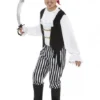 Smiffy's Pirate Captain Boys Costume Kids