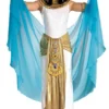 Rubie's Cleopatra White And Blue Womens Hire Costume 1 Rubie's Cleopatra White And Blue Womens Hire Costume