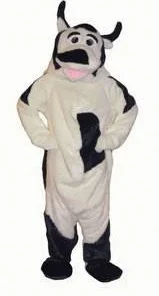 Disguises Cow Closed Face Adult Mascot Hire Costume Womens