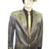 Disguises Mens Gangster 1920's Pimp Gold Suit Men's Hire Costume 2 Disguises Mens Gangster 1920's Pimp Gold Suit Men's Hire Costume