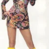 Disguises Retro Go Go Girl Womens 1960s Hire Costume