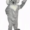 Ocean Yuen Toys Koala Fluffy Dark Grey Adult Mascot Hire Costume Womens